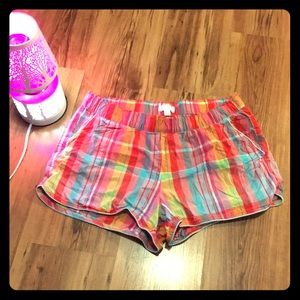 Pajama plaid Love by Gap shorts Large